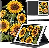 Vista 31 de Funda para Samsung Galaxy Tab S10 Lite / S10 FE / S9 FE 10.9 pulgadas, delgada de piel sintética con soporte de múltiples ángulos y función