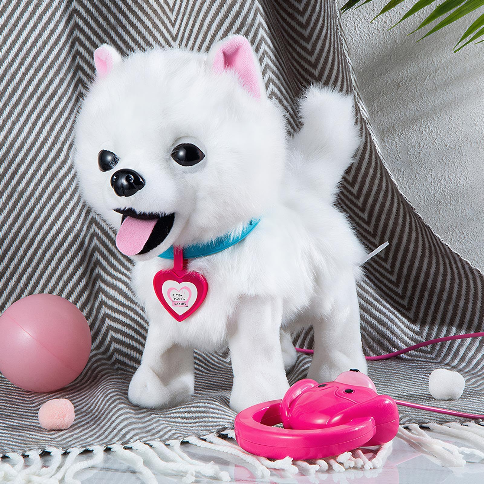 Perro de Juguete que Camina Calmante e Interactivo | Juguete Robot Mascota Electrónico Para Chicos, Chicas, Adolescentes y Niños, Salón, Dormitorio, Residencia, Viaje y