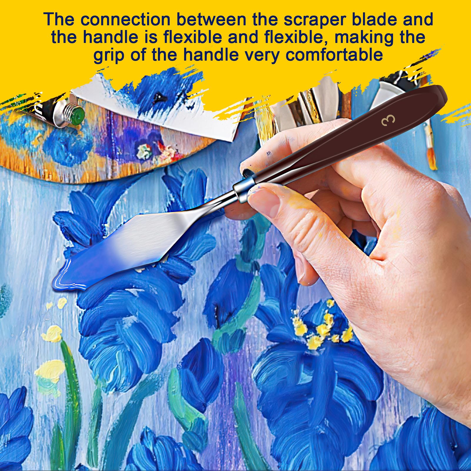 Set Spatole Artista Set 11 Coltelli Pittura Per Olio E Acrilico 5 Spatole E I 674817