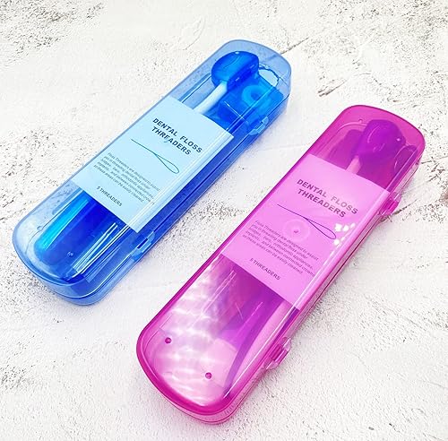 Miniatura 4 de HRASY Kit portátil de cuidado bucal de ortodoncia para aparatos ortopédicos cepillo interdental cera dental hilo dental kit de limpieza de cepillo