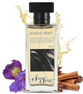 Leather Allure Perfume Unisex 50ML (1.7 Fl.oz) I Eau De Parfum Inspired by: T.Ford's Ombre Leather | Long Lasting Perfume for women & men I Timeless Scent, Luxurious Fragrance