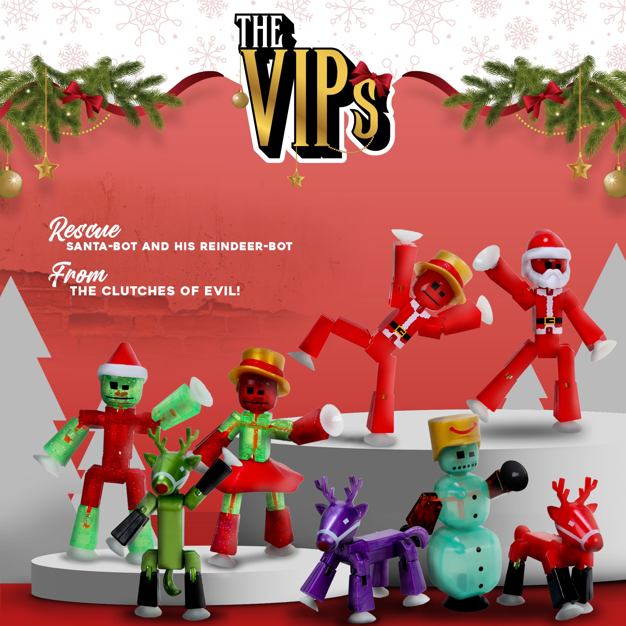 Amazon.com: Zing Stikbot Advent Calendar Christmas Countdown Hero