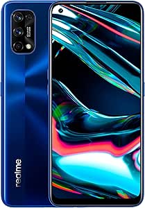 realme 7 Pro, Display Super AMOLED 6.4", Processore Otto - Core Snapdragon 720G, 8 GB RAM + 128 GB ROM, Fotocamera Quadrupla Sony da 64 MP + Fotocamera Selfie 32 MP, Dual SIM, NFC, Blu