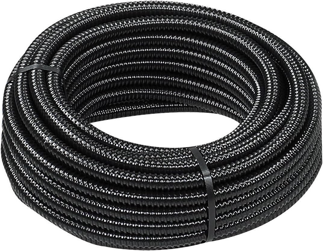 Supreme (Danner) ASP12403 3/4-Inch Reinforced Tubing for Aquarium, 100-Feet, Black