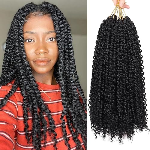 Miniatura 9 de Dorsanee Mechones de pelo rizado, extensiones de cabello sintético rizado