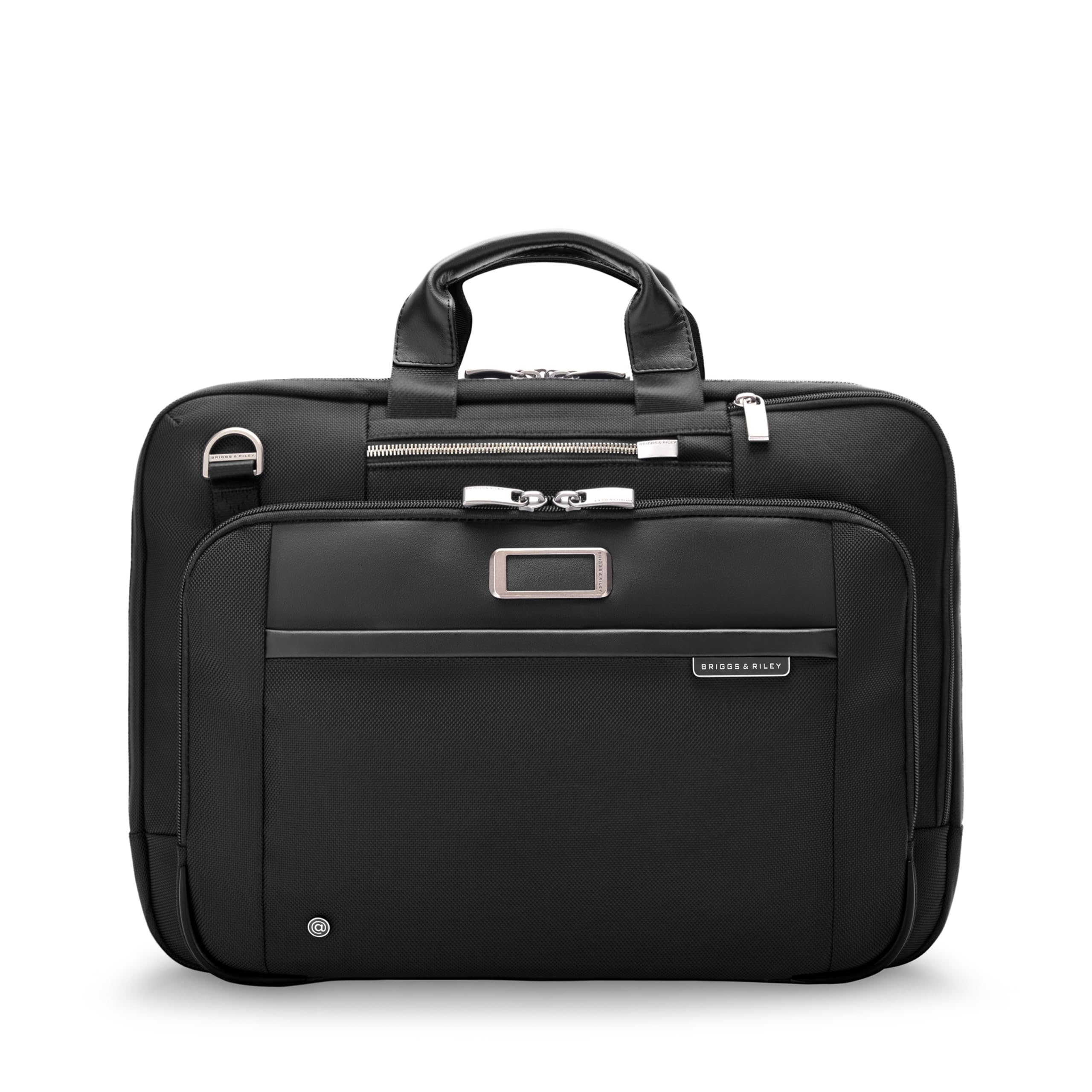 Briggs & Riley @work Large Expandable Briefcase Bag, Black