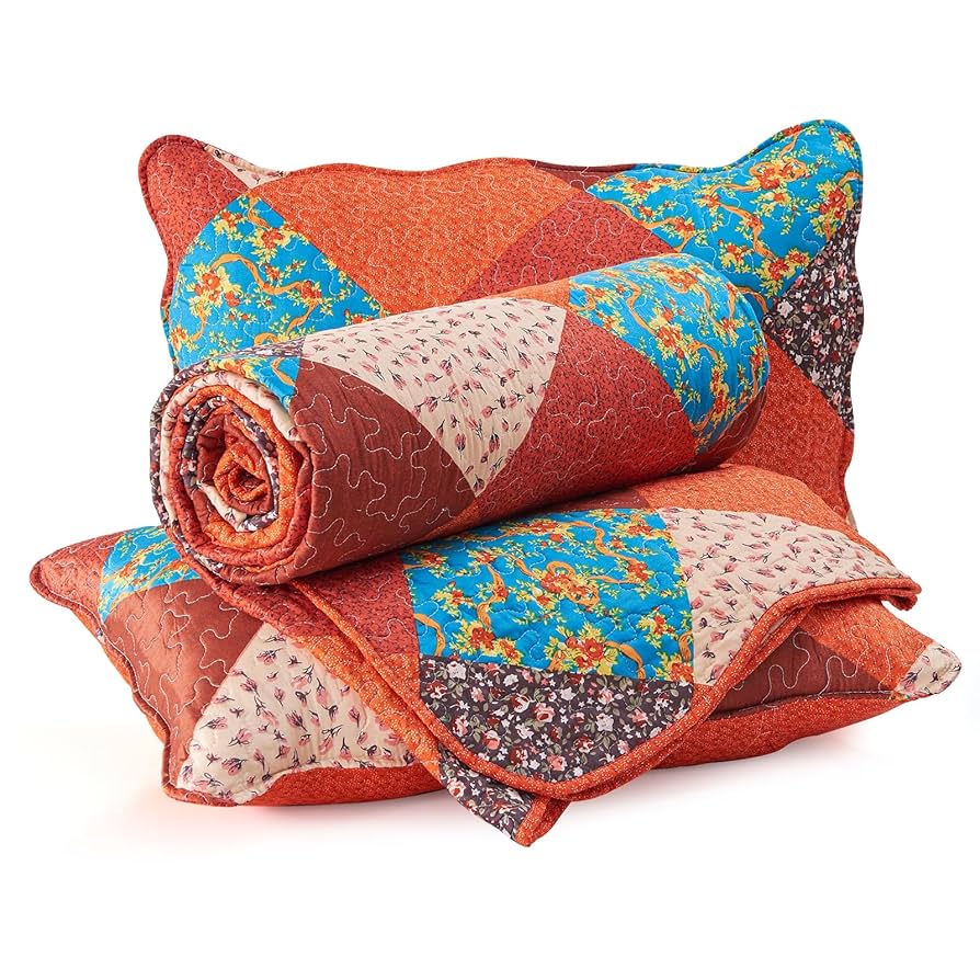 送料無料 新品 PHENIX Quilt Kids 2ピース 140 NAB Amazon.com: Bedsure Christmas Quilt Set Twin - Red Quilt