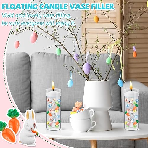 Miniatura 6 de MTLEE 2106 piezas de relleno de jarrón de Pascua de perlas para jarrones, relleno de jarrón, relleno de Pascua para jarrones, velas, centro de mesa,