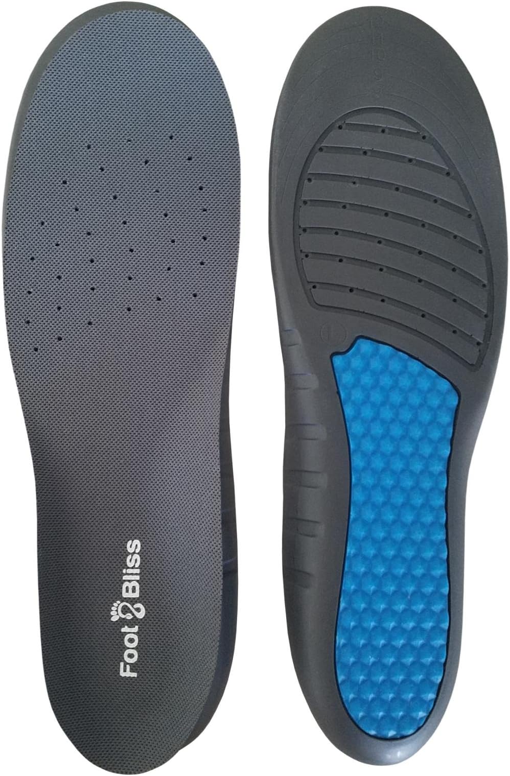 Best Plantar Fasciitis Shoe Insoles - Anti-Fatigue Orthotic Foot Inserts for Men Women. Shock Absorption Support Extended Standing Working on Feet. Special Cushion Arch Heel (Women's Shoe Size 6-11)