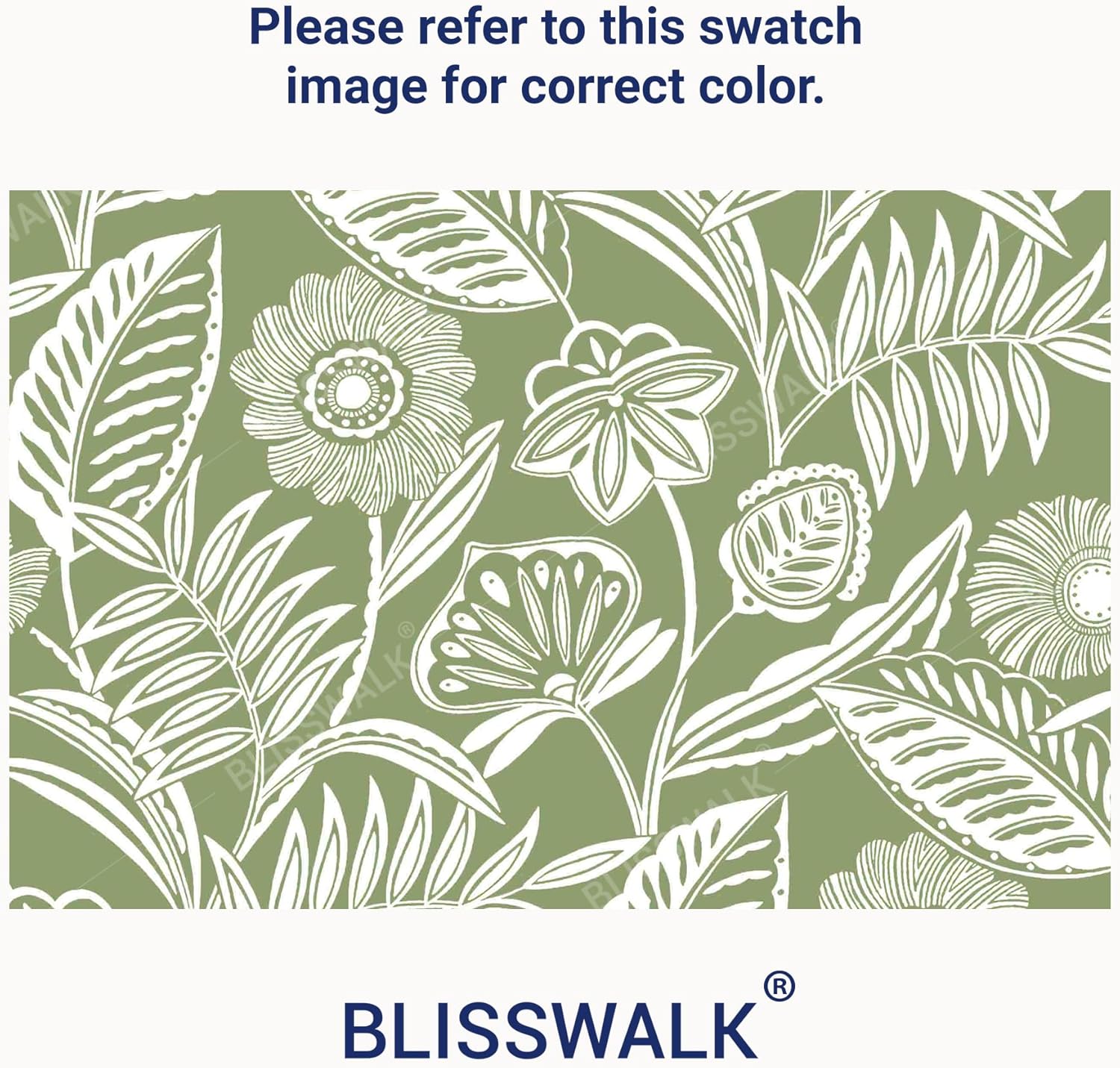 BLISSWALK Outdoor Chair Cushions,40"x20"x4",Low BackTufted Thick Outdoor Wicker Lawn Seat Cushion with Ties for Patio Furniture，Floral