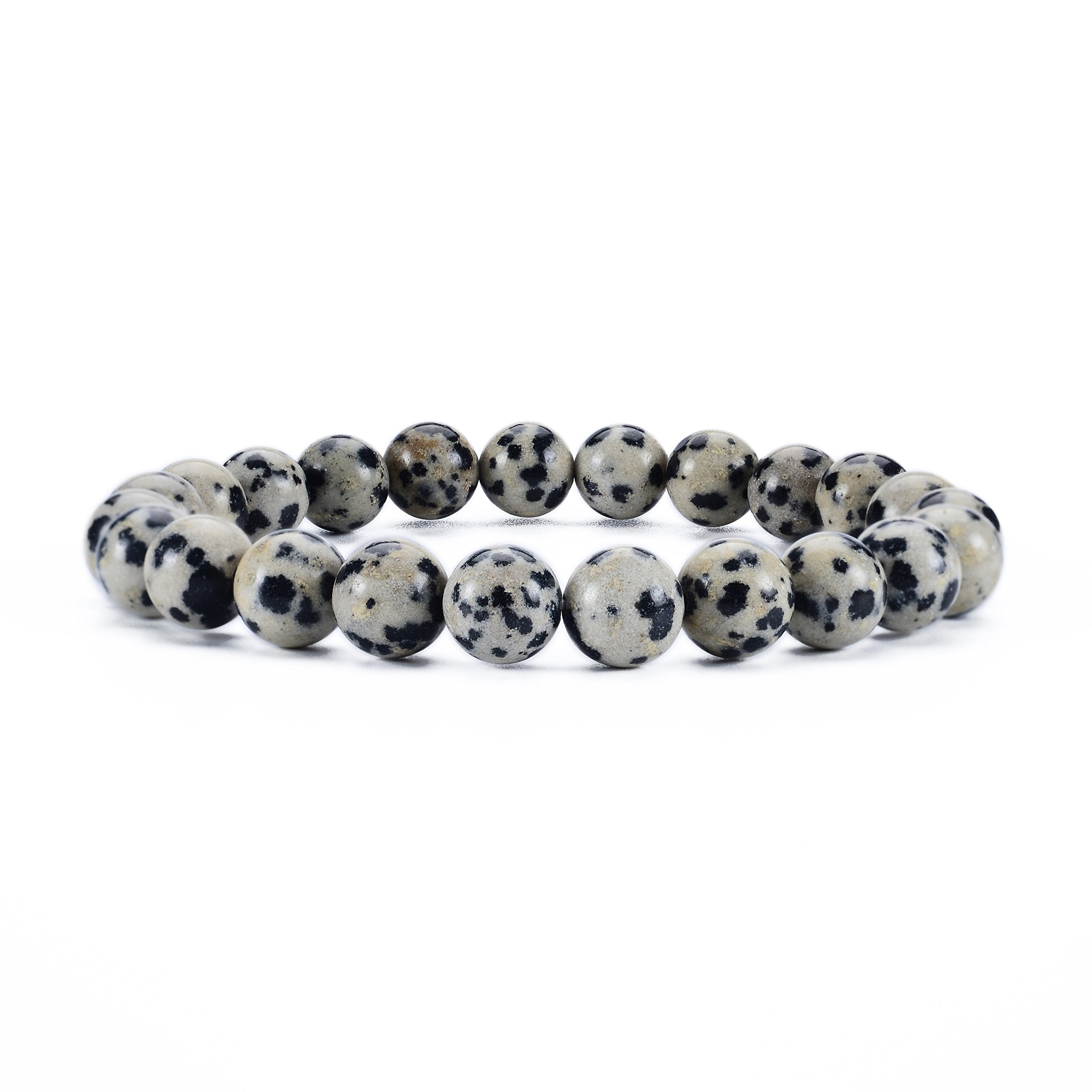 Cherry Tree Collection'Cherry Tree Collection Gemstone Beaded Stretch Bracelet 8mm Round Beads 7'''