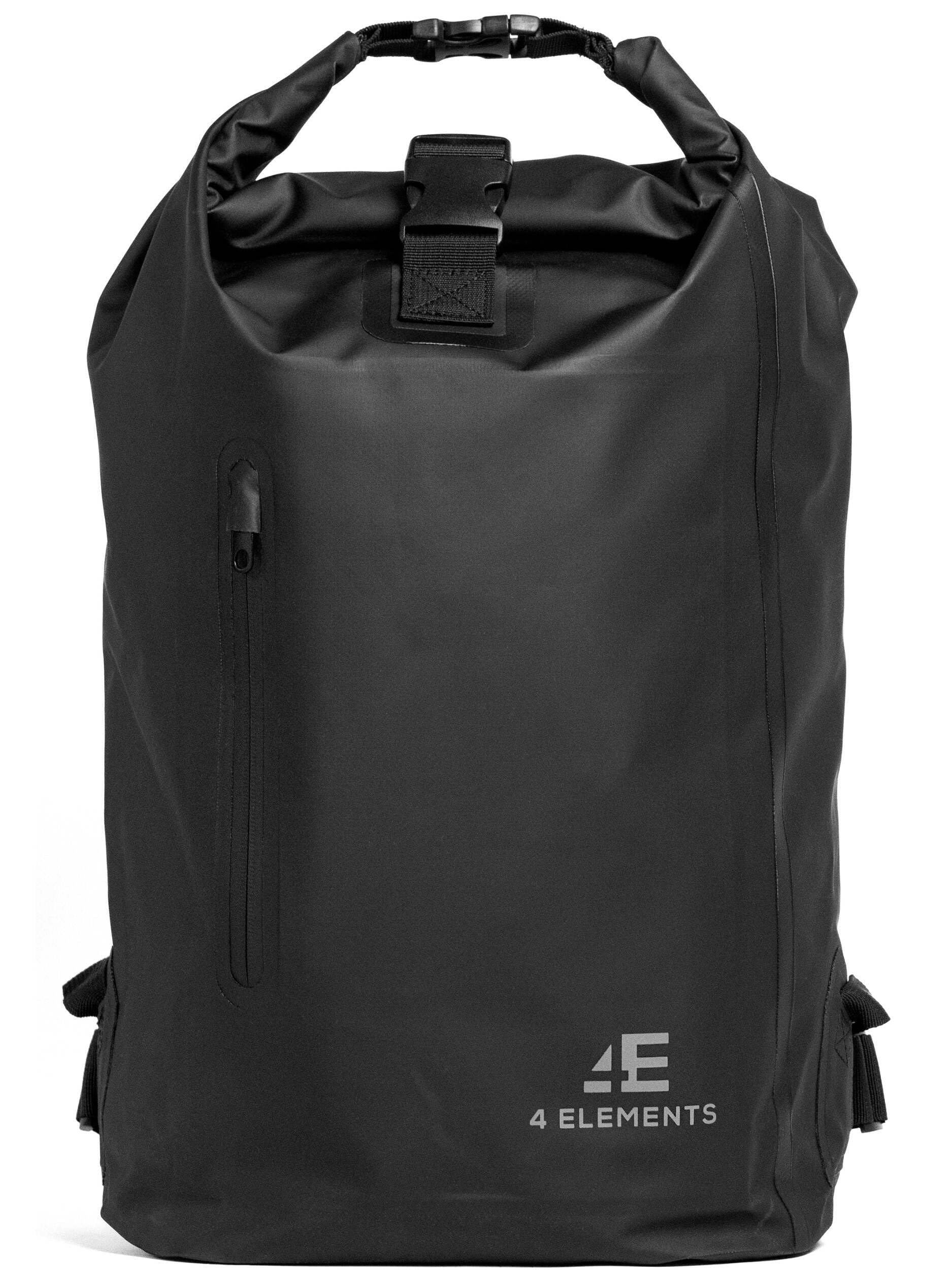 TELSA UK4 Elements - Waterproof Bag and Dry Bag Roll Top Waterproof Rucksack, Wet Bag & Hiking, Waters Sports or Camping Bag, 30L drybag (Black)