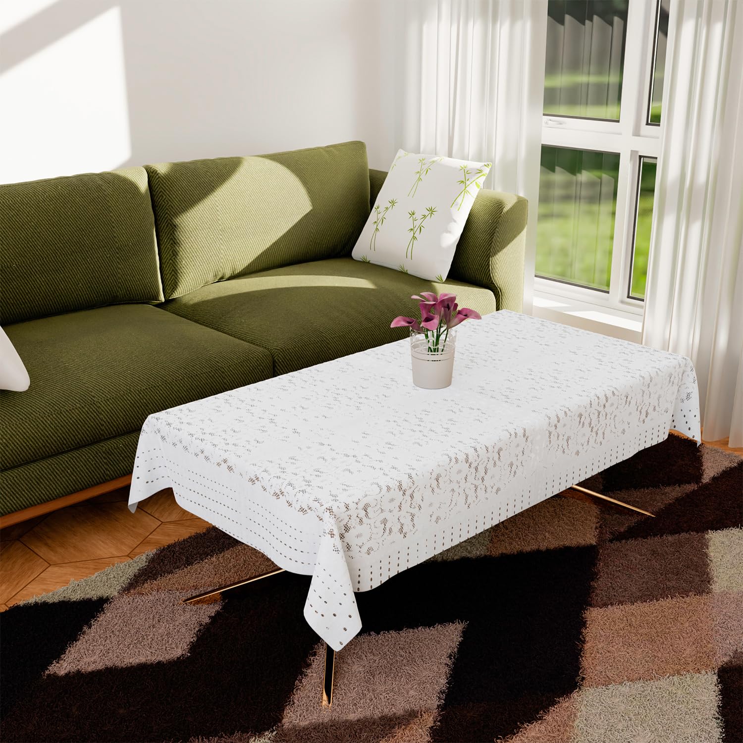 See full amazon price history chart for Kuber Industries Center Table Cover | Shinning Net Cashew Design Table Cover | Luxurious Table Protector Cover for Home Decor | 40x60 Inch | White Kuber Industries Center Table Cover | Shinning Net Cashew Design Table Cover | Luxurious Table Protector Cover for Home Decor | 40x60 Inch | White (B0C74D799X) Amazon Price History, Amazon Price Tracker