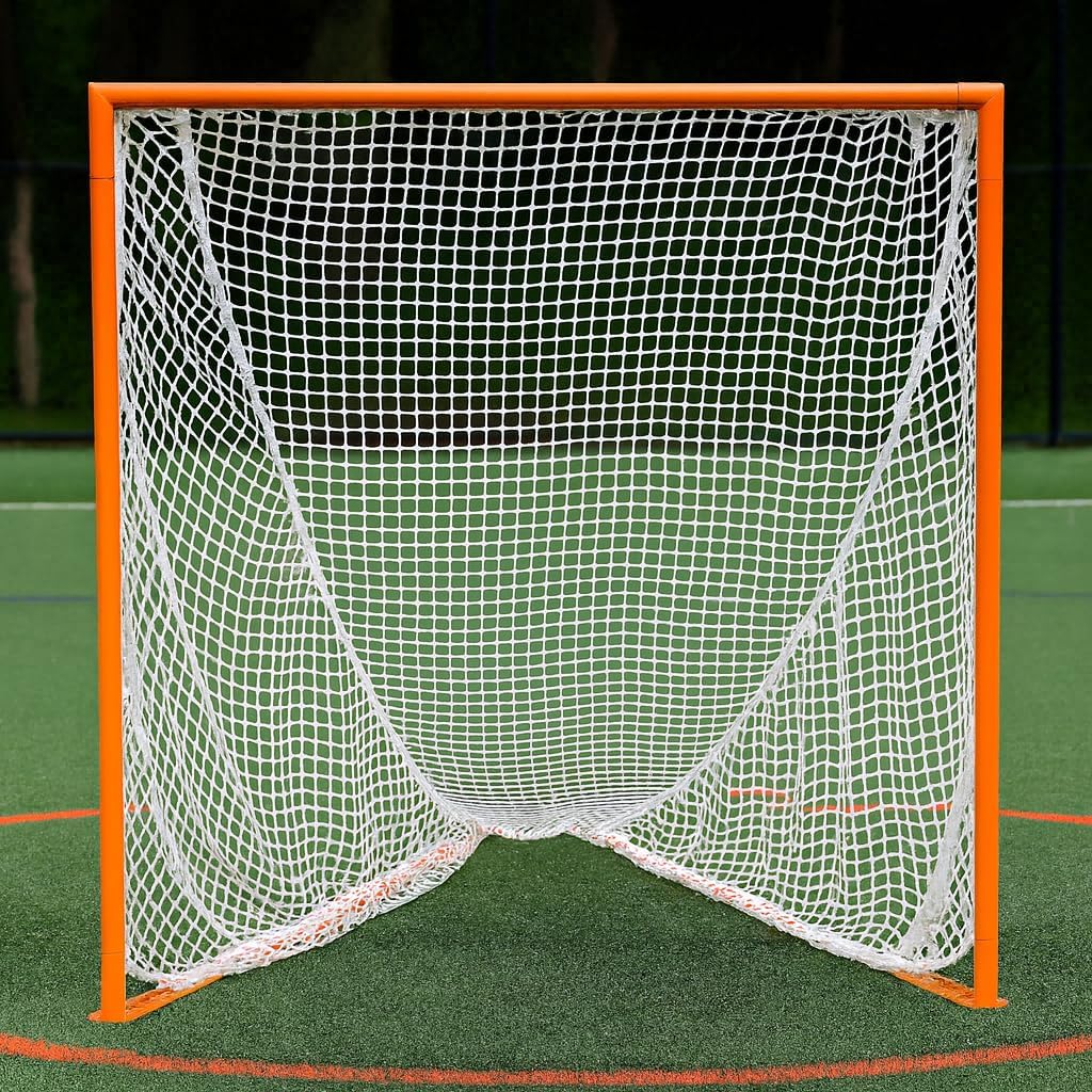 Velocity Pro Game Lacrosse Goal - Official Size 6'x6'x7' - High School, College, and Professional Level