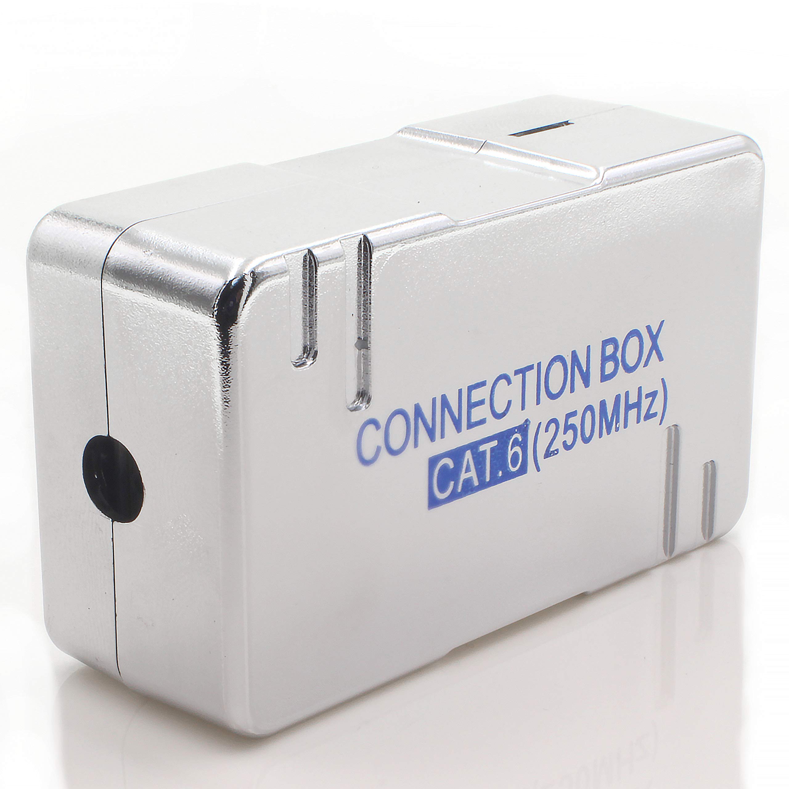 HB-DIGITAL Pannello Patch A 16 Porte Di Rete 1U + 16x CAT 7 Keystone Module RJ45 Femmina Jack Per Montaggio A Parete Compatibile Con Cavo Di Posa CAT 5e CAT 6 CAT