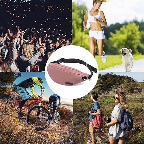 Miniatura 7 de MAXTOP Riñonera cruzada grande para correr y viajar para mujeres y hombres, bolsa de cinturón resistente al agua para fitness, yoga, correr,