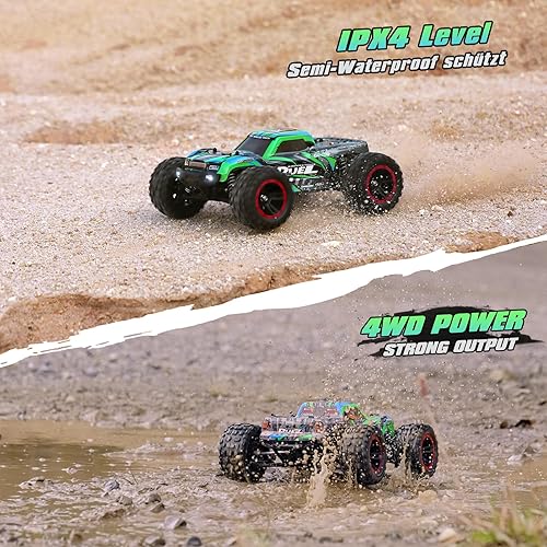 Miniatura 2 de HAIBOXING 2105 114 RC Cars, Hobby Fast Remote Controll Cars para adultos, 4WD 42 mph de alta velocidad RC Truck RTR Off-Road RC Monster Truck