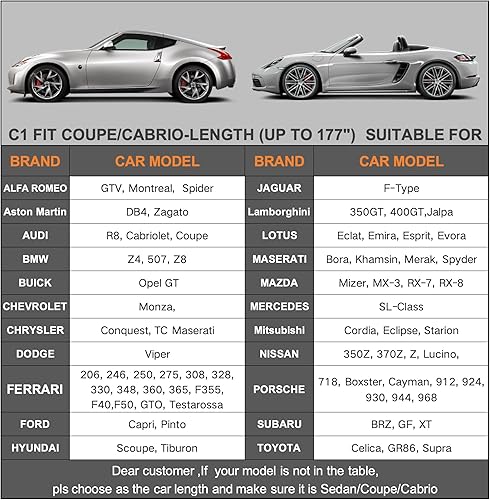 Vista 130 de Kayme - Cubierta impermeable resistente de 6 capas para camioneta, apta para todo clima, protección para exteriores contra lluvia y rayos UV, ajuste