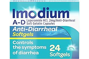 A-D Anti-Diarrheal Medicine with Loperamide for Diarrhea Relief