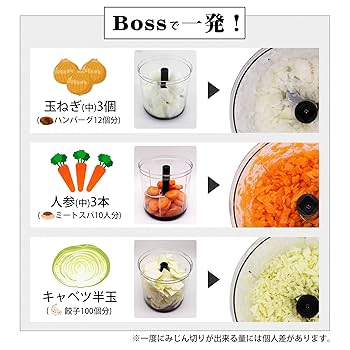 Amazon.co.jp: K&A みじん切り器 食洗機対応 ふたも洗える