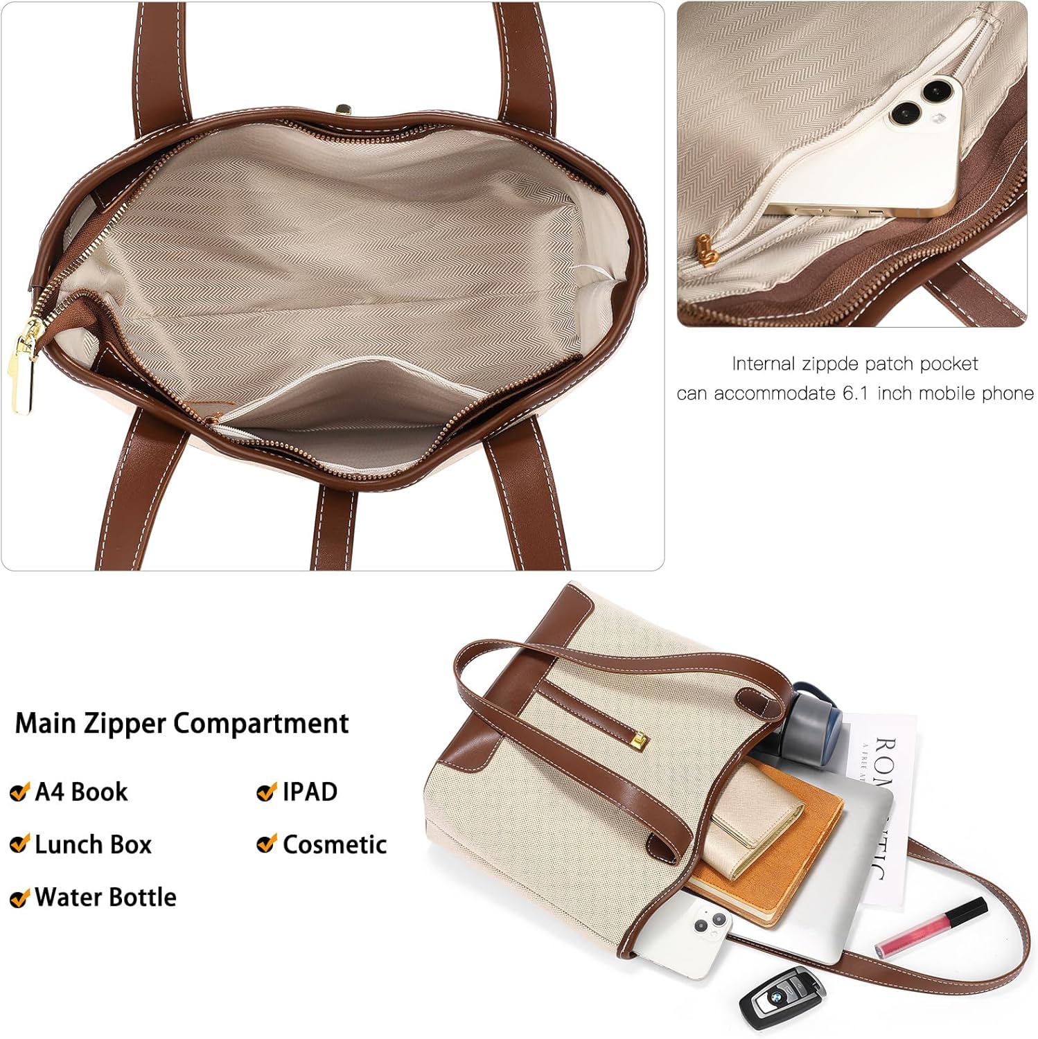 SENDEFN Bucket Bag for Women Trendy Bucket Crossbody Bag Tote Bag Travel Crossbody Purse