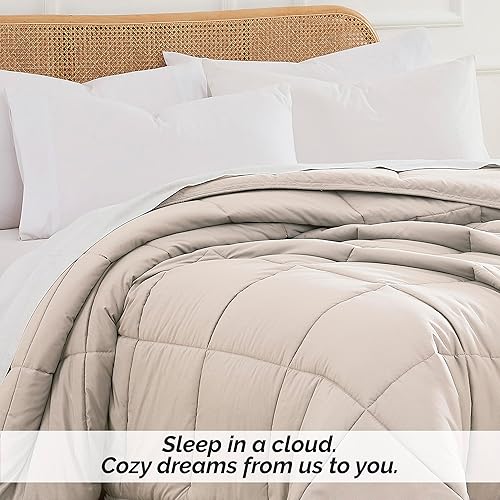 Miniatura 7 de Edredón ligero Southshore Fine Linens Vilano Springs, Microfibra, Bone, Full Queen