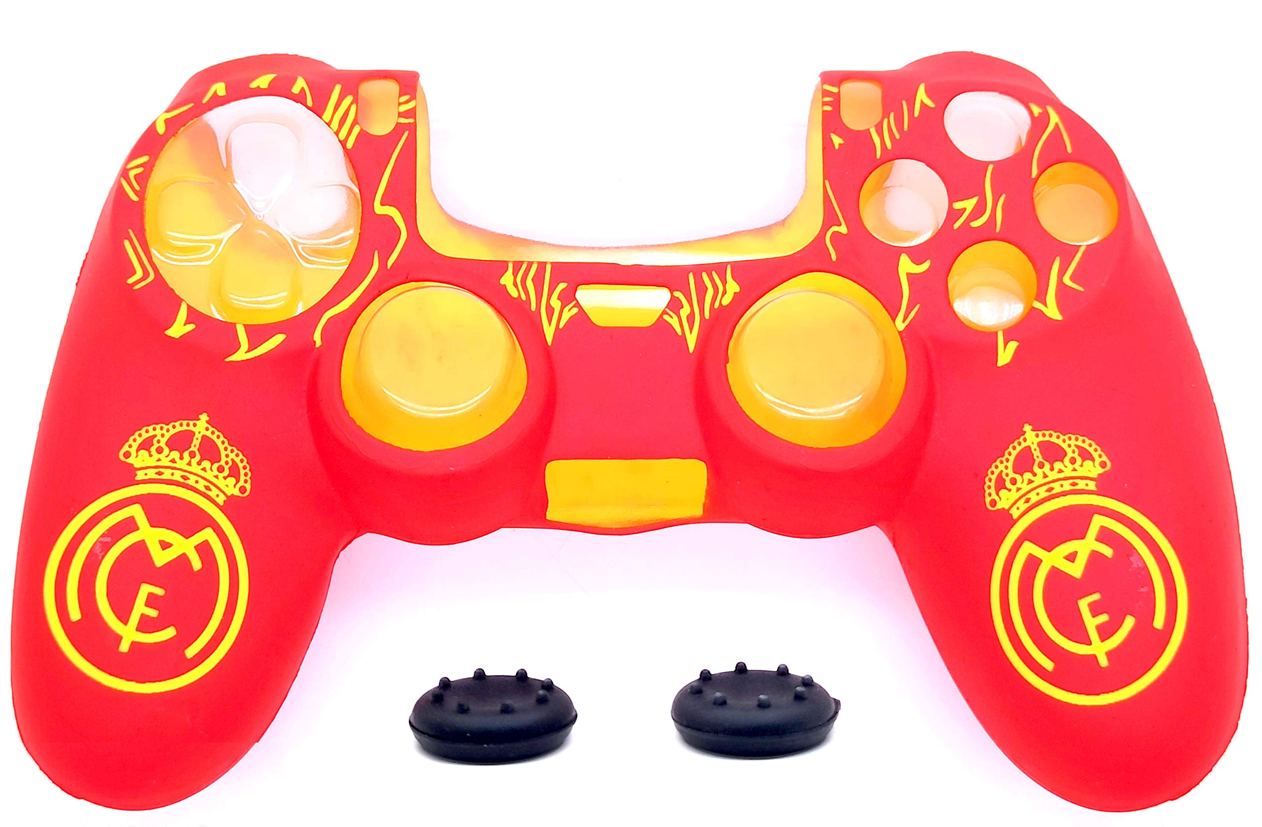 TMG Silicone Protective Skin Case Cover for PS4 Controller Protective Silicone Cover Case Sleeve Anti Slip Cover MCF with 2 PC with Matching Thumb Grips (Red) (B08P5WCG7N) Amazon Price History, Amazon Price Tracker