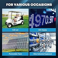 Vista 5 de Kohree DC 12V convertidor de impulso a 24V 10A 240W, convertidor de voltaje impermeable, módulo transformador regulador de voltaje para tira de luz