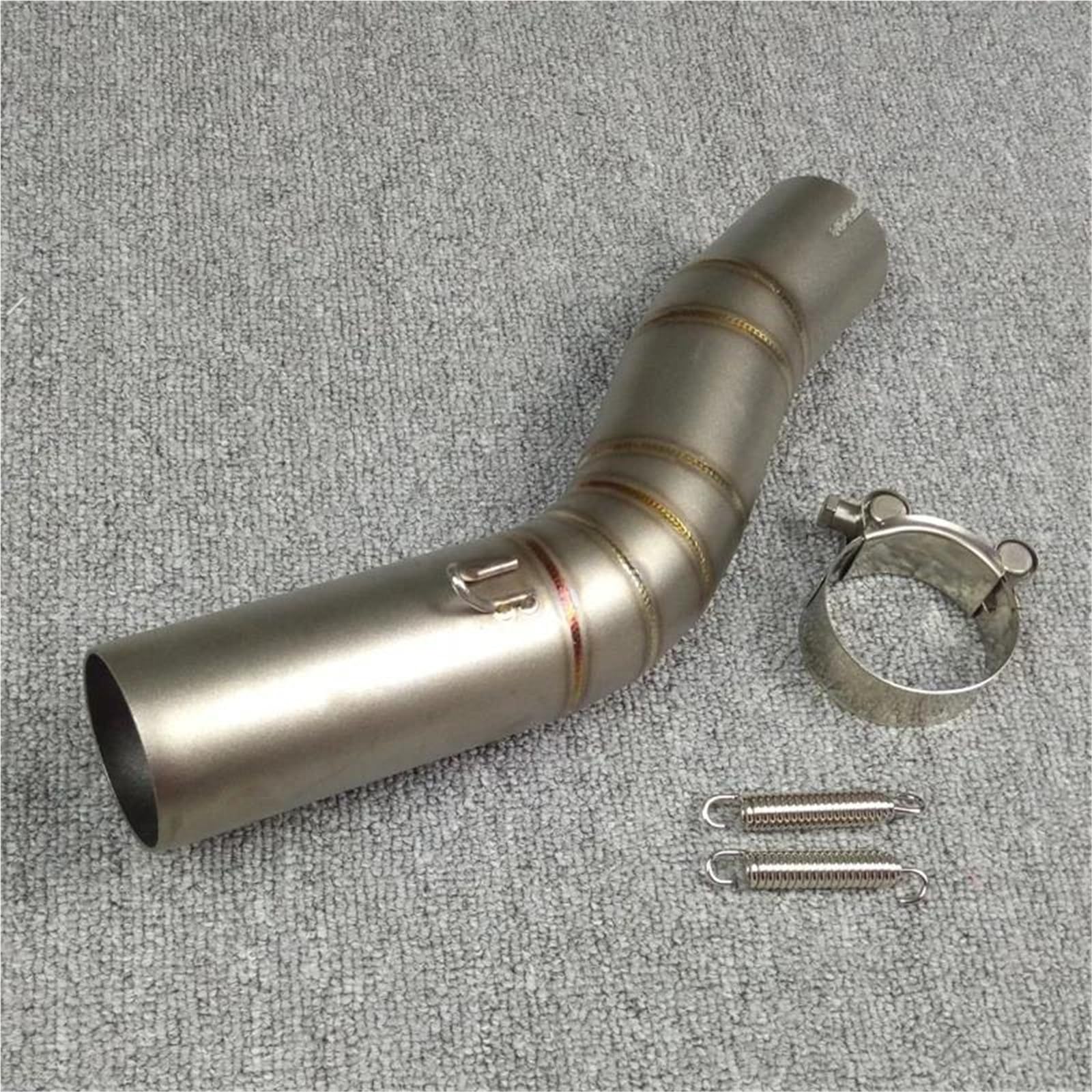 Tubo di Scarico Tubo di Collegamento del Tubo Centrale di Scarico Moto Adatto per S&uzuki GSXR1000 GSX R1000 GSXR 1000 2005 2006