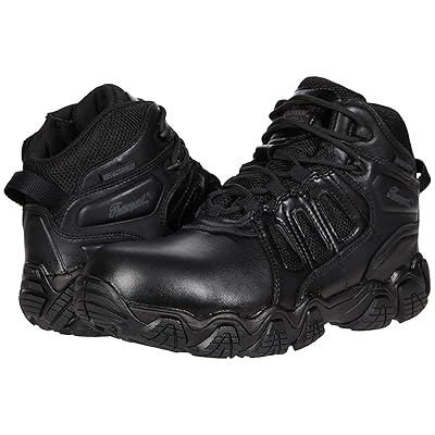 Thorogood Crosstrex Side Zip Mid Waterproof Comp Toe Polished Men