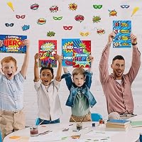 Vista 7 de Outus Juego de 33 piezas con temática de héroe, decoración de tablón de anuncios, carteles y pancartas de héroe, refranes de héroes, recortes