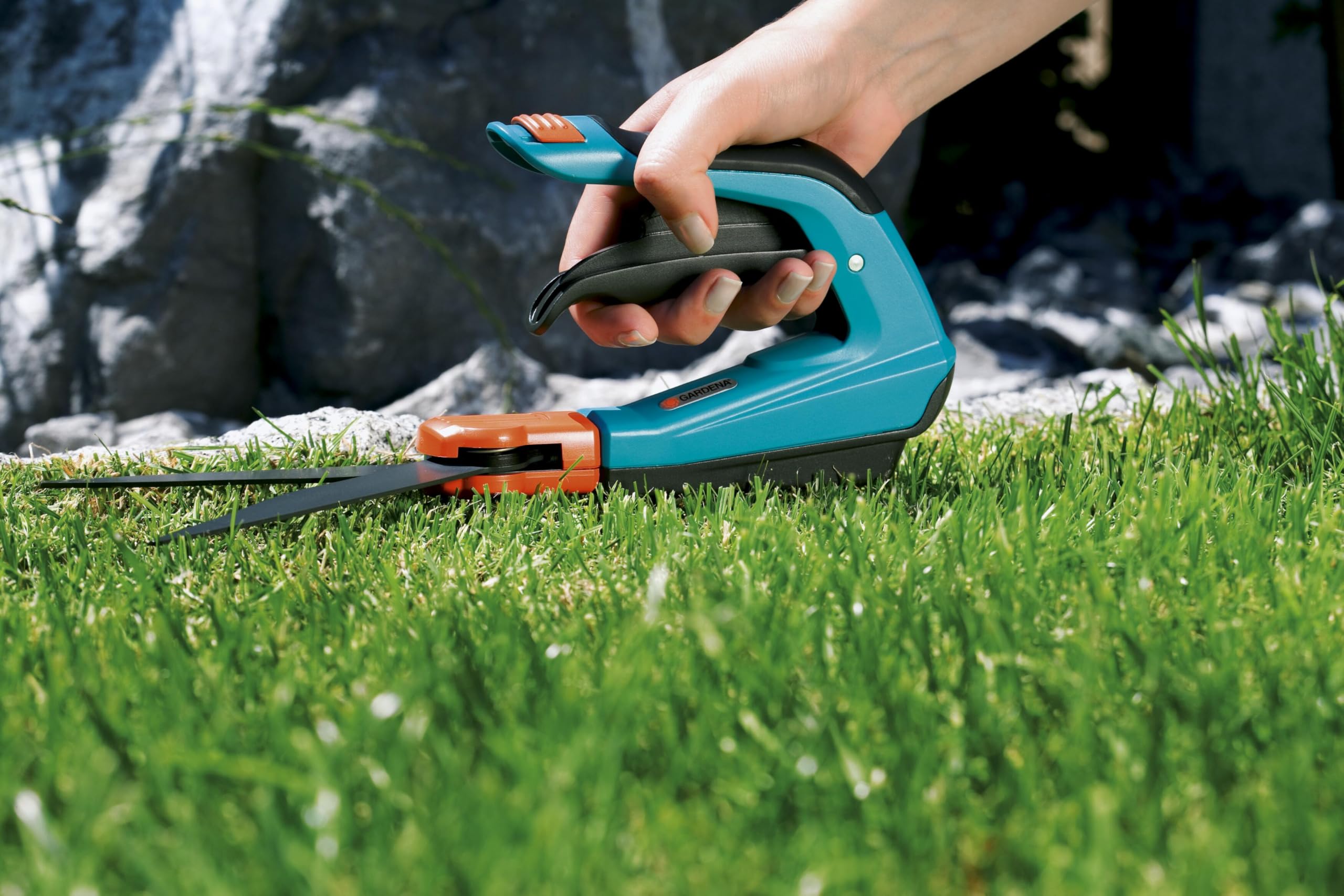 Gardena Comfort Grasschere drehbar