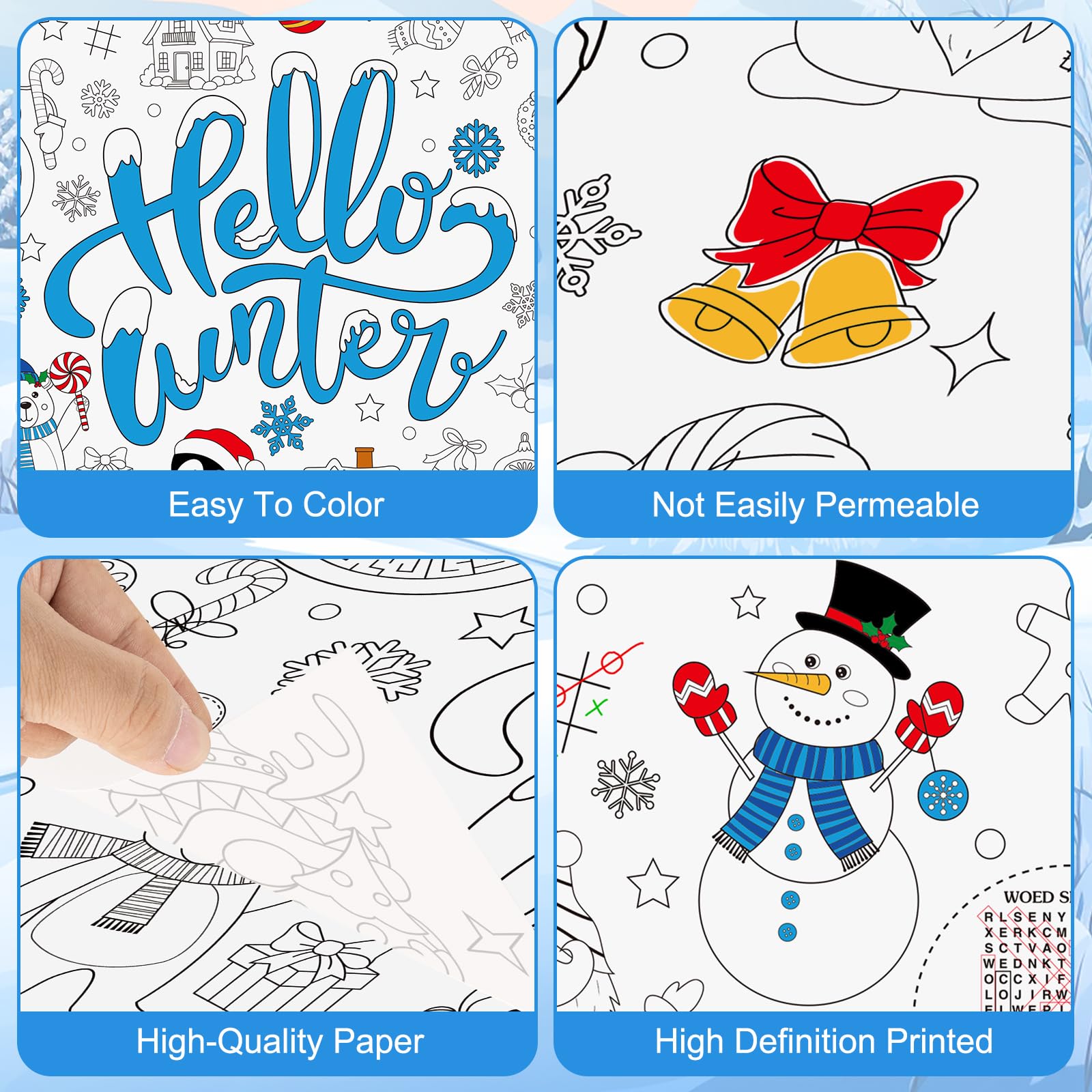 Snowman Coloring Pages For Kids - Free Printable Coloring Pages