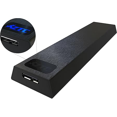 ZTC Thunder Enclosure NGFF M.2 SSD to USB 3.0 Adapter. Support UASP SuperSpeed 6Gb/s 520MB/s Black Model ZTC-EN004-BK