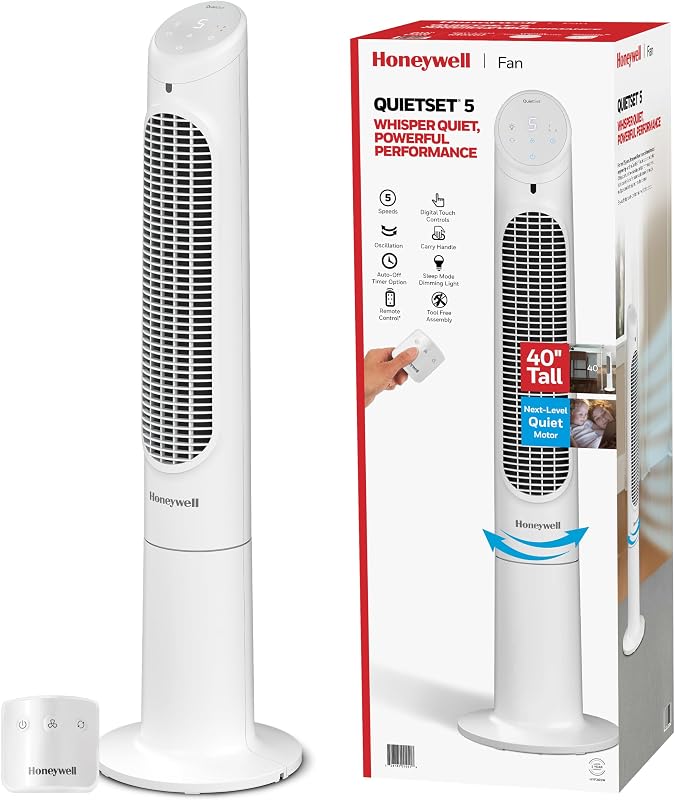 Honeywell 40" Quiet Set Oscillating Tower