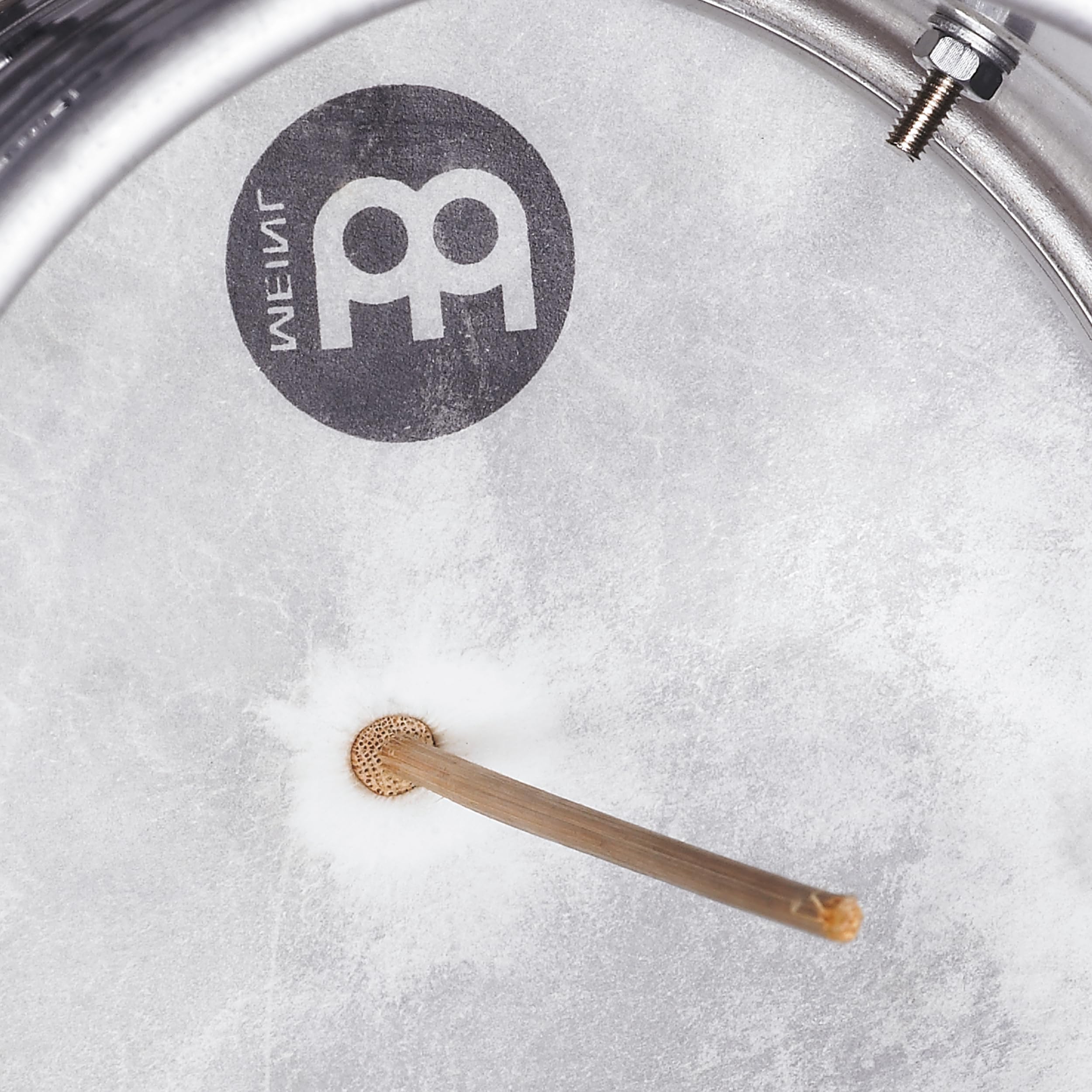 Meinl Percussion QW10, Cuica in alluminio, Diametro 25.40 cm, 10", Argento