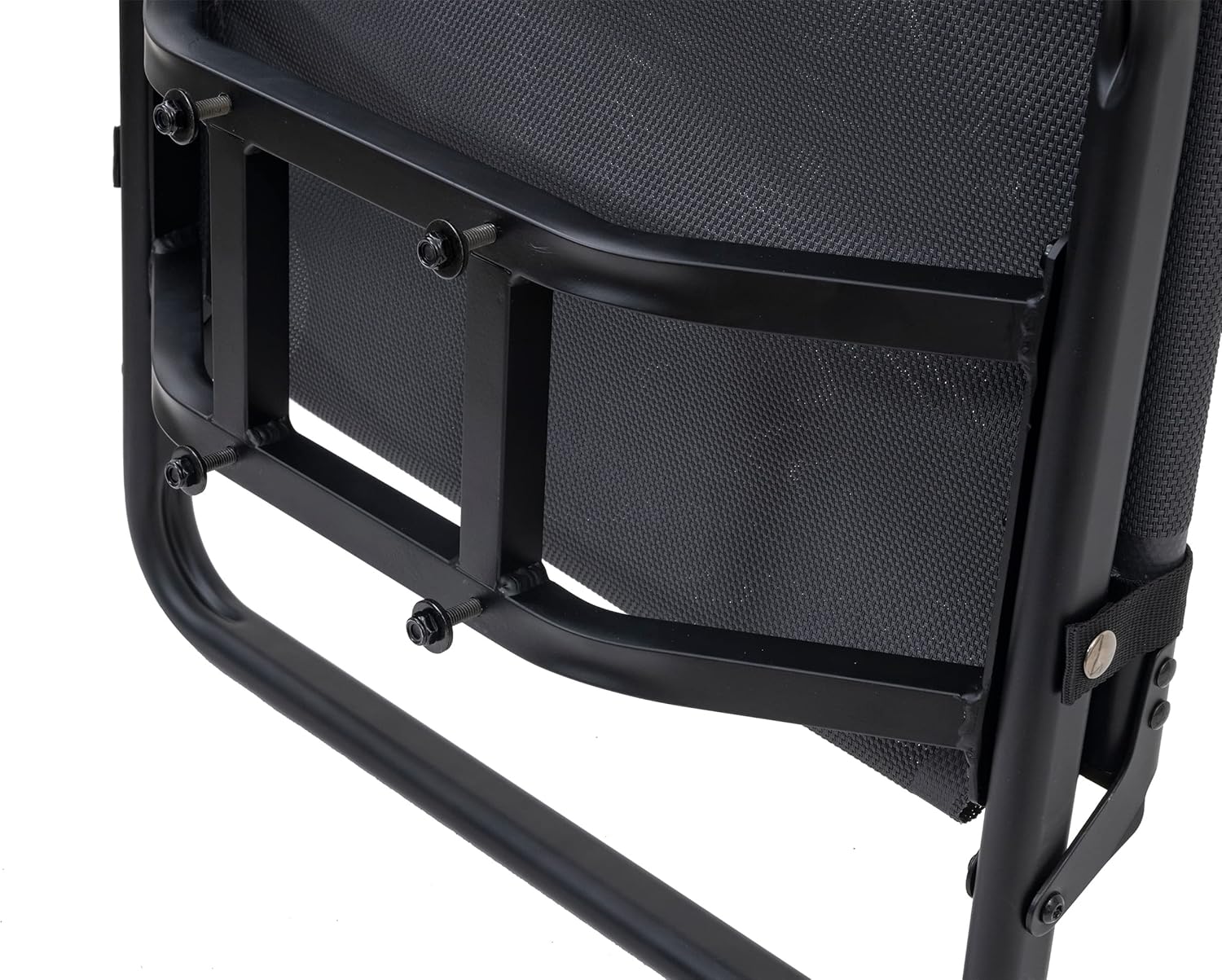 ALPS OutdoorZ Cast-N-Blast Boat Seat – Folding TechMesh Fishing Seat with Aluminum Frame, Universal Mount for Boats & Hunting Blinds