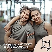 Vista 6 de Adjustable Single Leg Squat Roller for Bulgarian Split Squats, Lunges, and Lower Body Workout