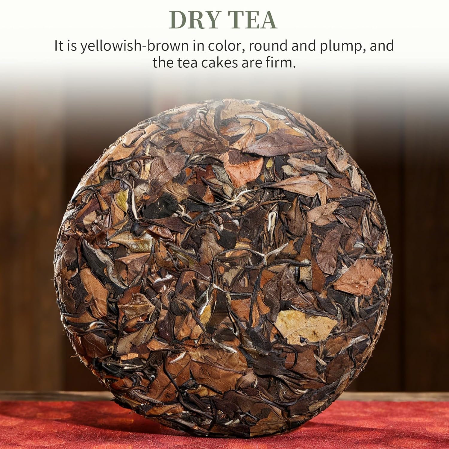 XIXICHA Shoumei White Tea Cake Chinese Tea Fuding White Tea Aged 2017 Old Shou Mei Tea Beautiful Gift Packaging 白茶 老白茶 福鼎白茶 茶饼 寿眉老白茶 300g/10.58oz