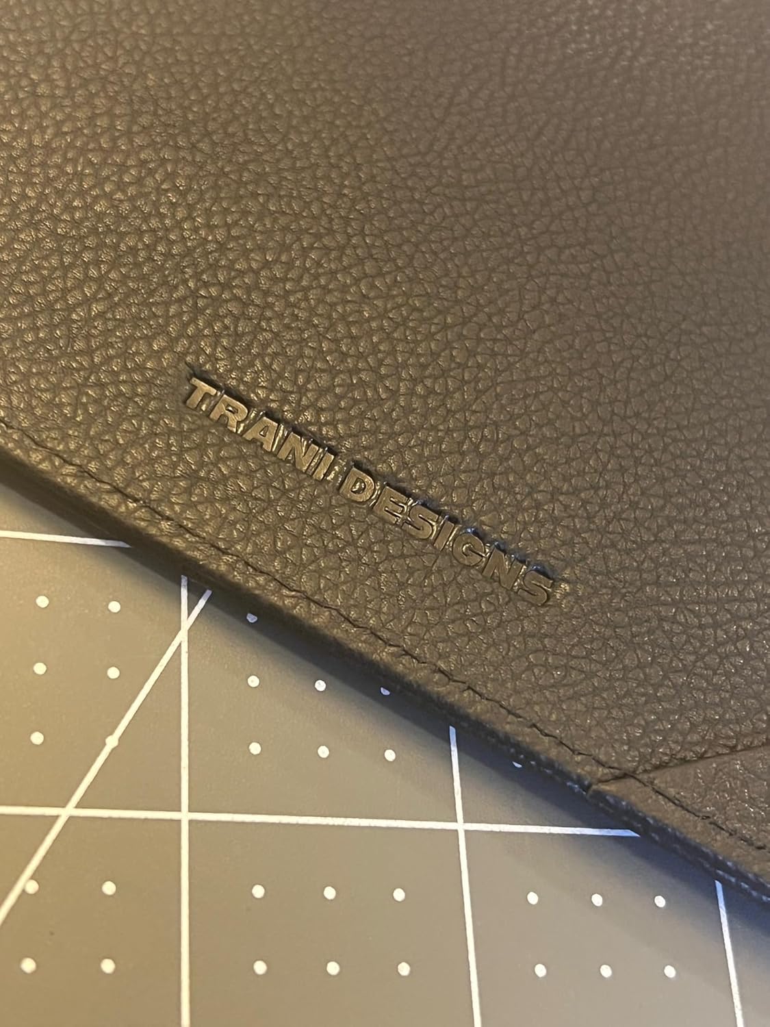 Executive Black Leather 5x8 Index Card Holder, Notepad, Planner, Card Organizer, Premium Padfolio