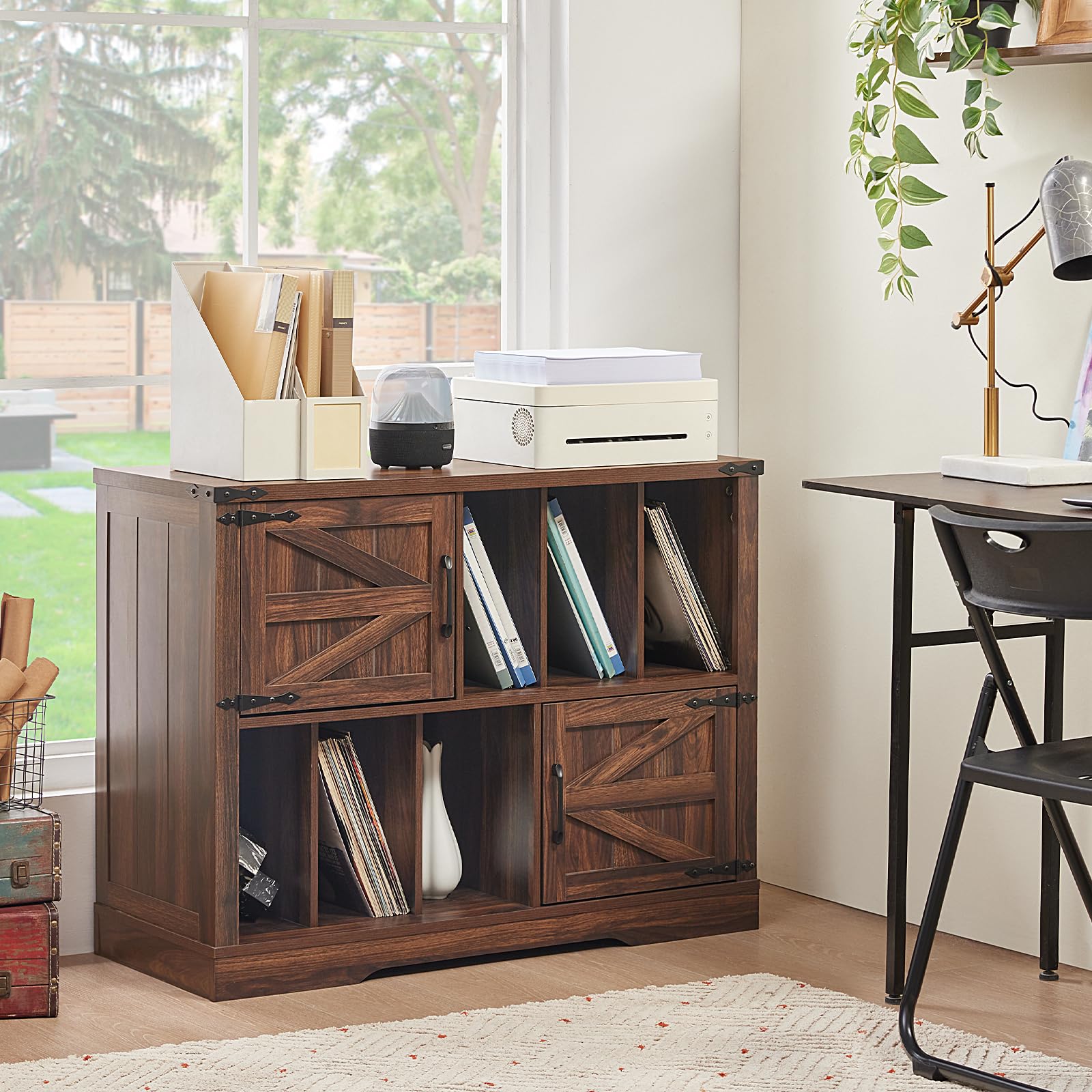 Amazon.com: Joaxswe Large Record Player Stand with Vinyl