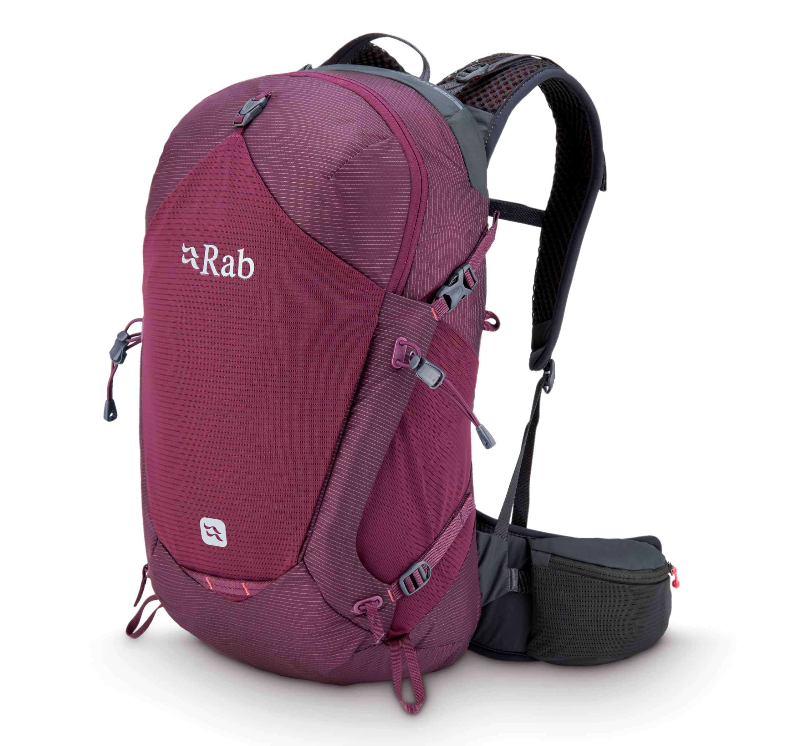 Rab Women's Mulberry Protium Nd 18-Liter Lightweight Backpack - Comfortable Daypack For Hiking & Trekking - Small/Medium