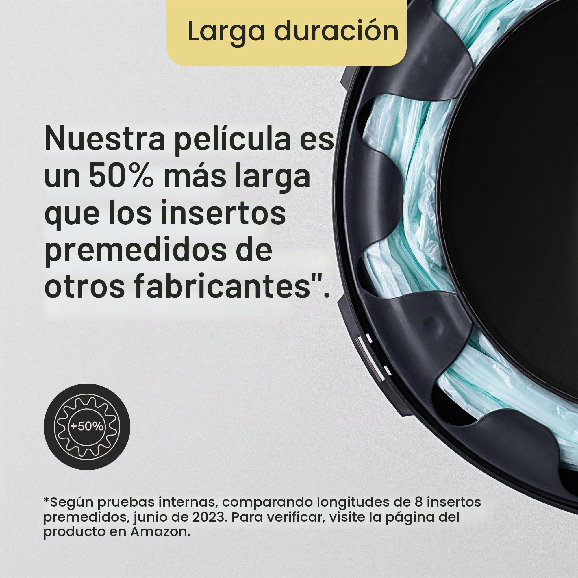 Tommee Tippee Recambios Para Contenedor Para Pañales Avanzado Twist and Click, Paquete de 6 (Solo compatibles con los contenedores Sangenic TEC y Twist and Click)