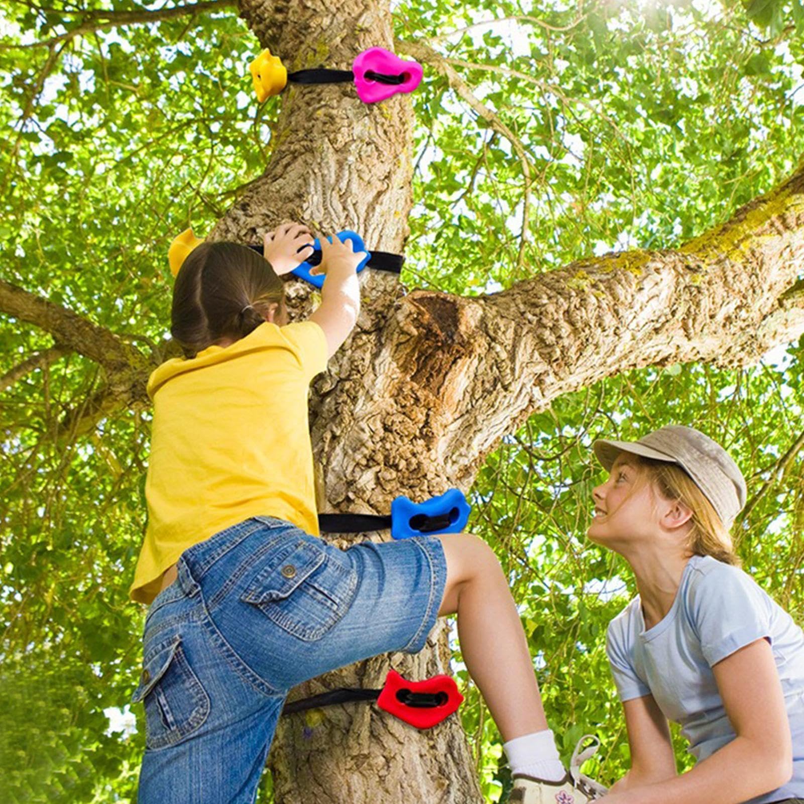 12 PCS Arrampicata Tenute Per Alberi Arrampicata Attrezzatura Outdoor Rock