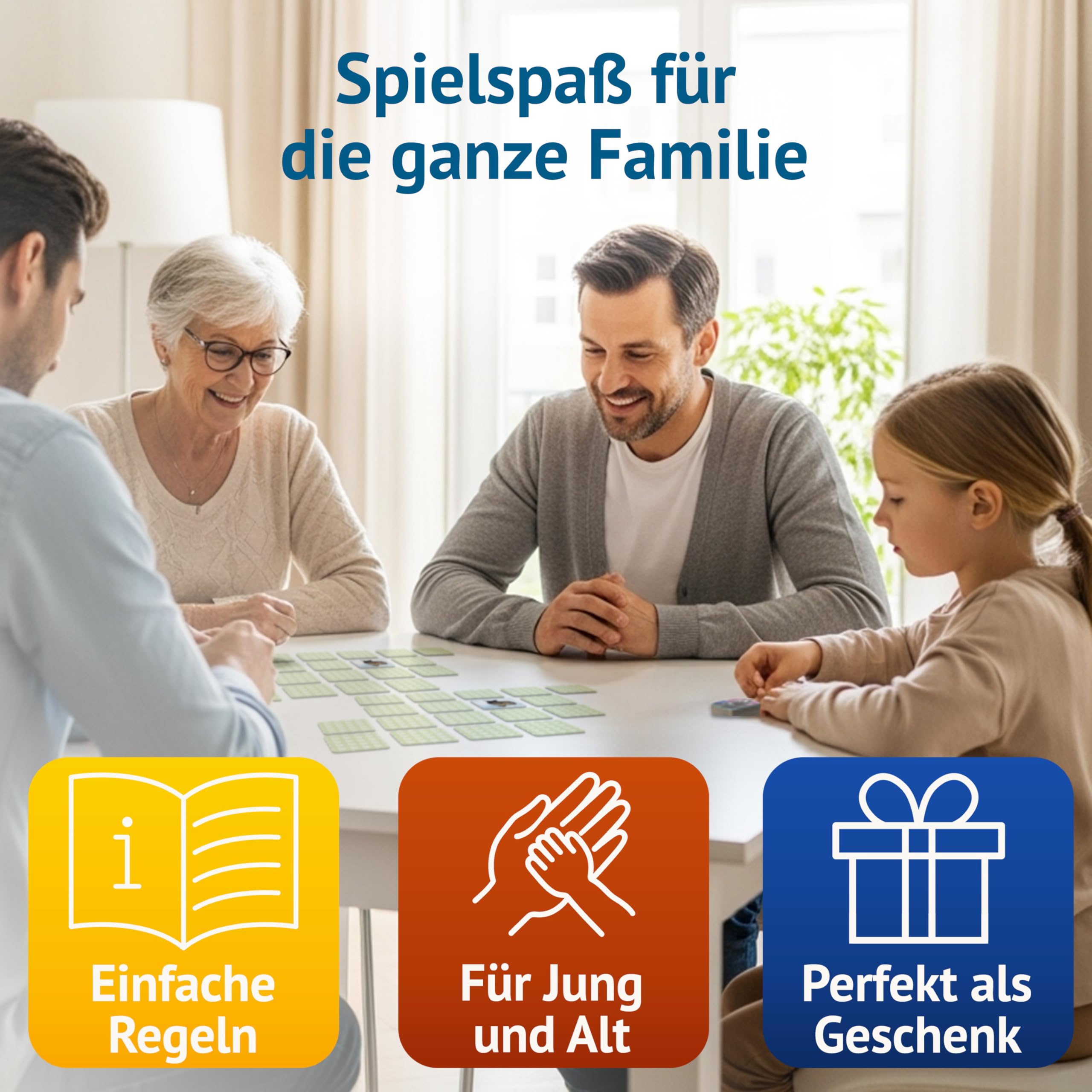Starnberger Spiele - Doppio hoppel conigli – Gioco fantastico per tutta la famiglia