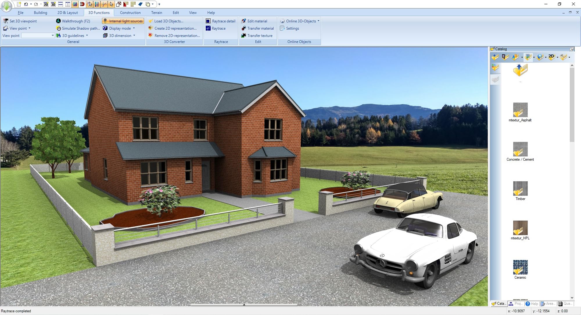 Home Design 11 PRO - 3D-Hausplaner für Grundrisse, Räume, Dächer, Architektur, Haus, Wohnplaner, Garten für Win 11, 10