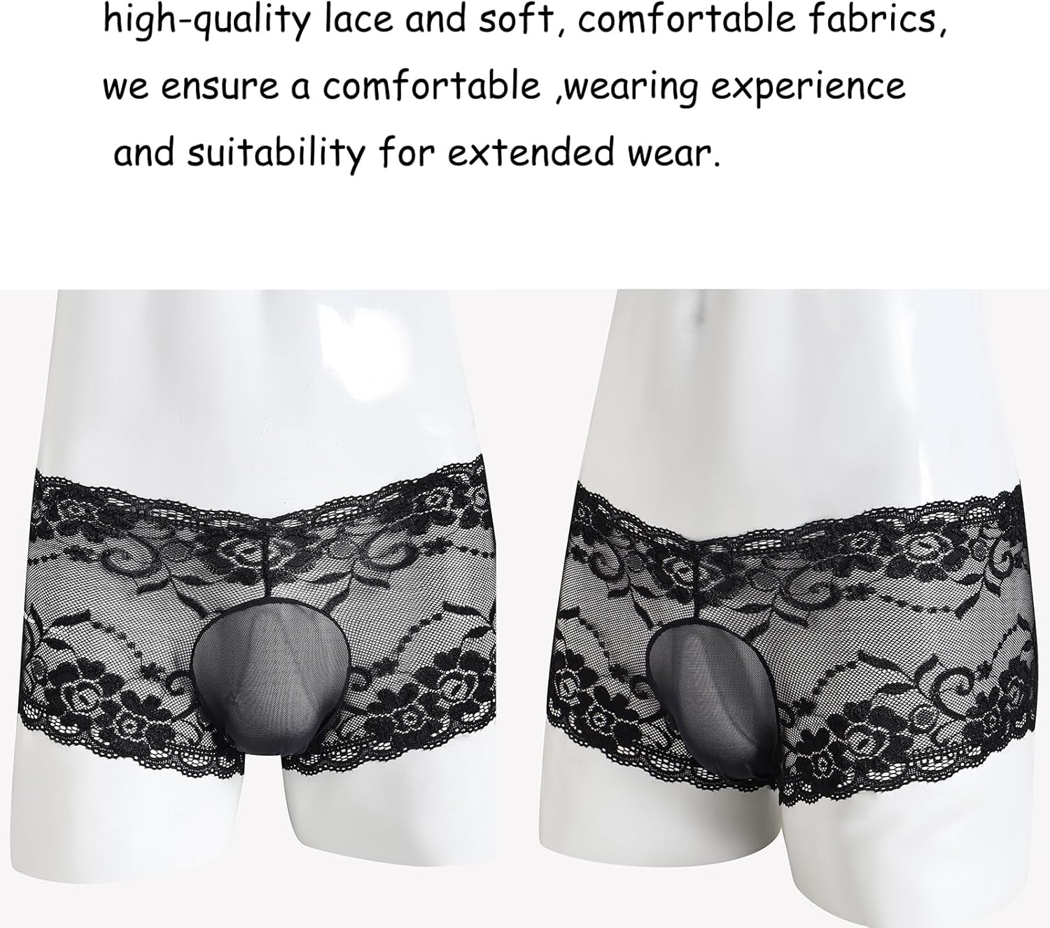 Lace Sexy Underwear For Men Mens Sexy Underwear Lingerie Mens G Strings & Thongs Underwear - Image 5