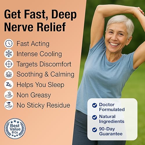 Miniatura 3 de Mama Neuropathy - Crema para aliviar los nervios, extra grande, 8 onzas, comodidad de máxima resistencia para pies, manos, piernas, dedos de los