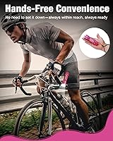 Vista 7 de Everbrite linterna mini, linterna LED con 3 modos, incluye 3 pilas AAA, linterna pequeña resistente al agua para emergencias y campamento, rosa