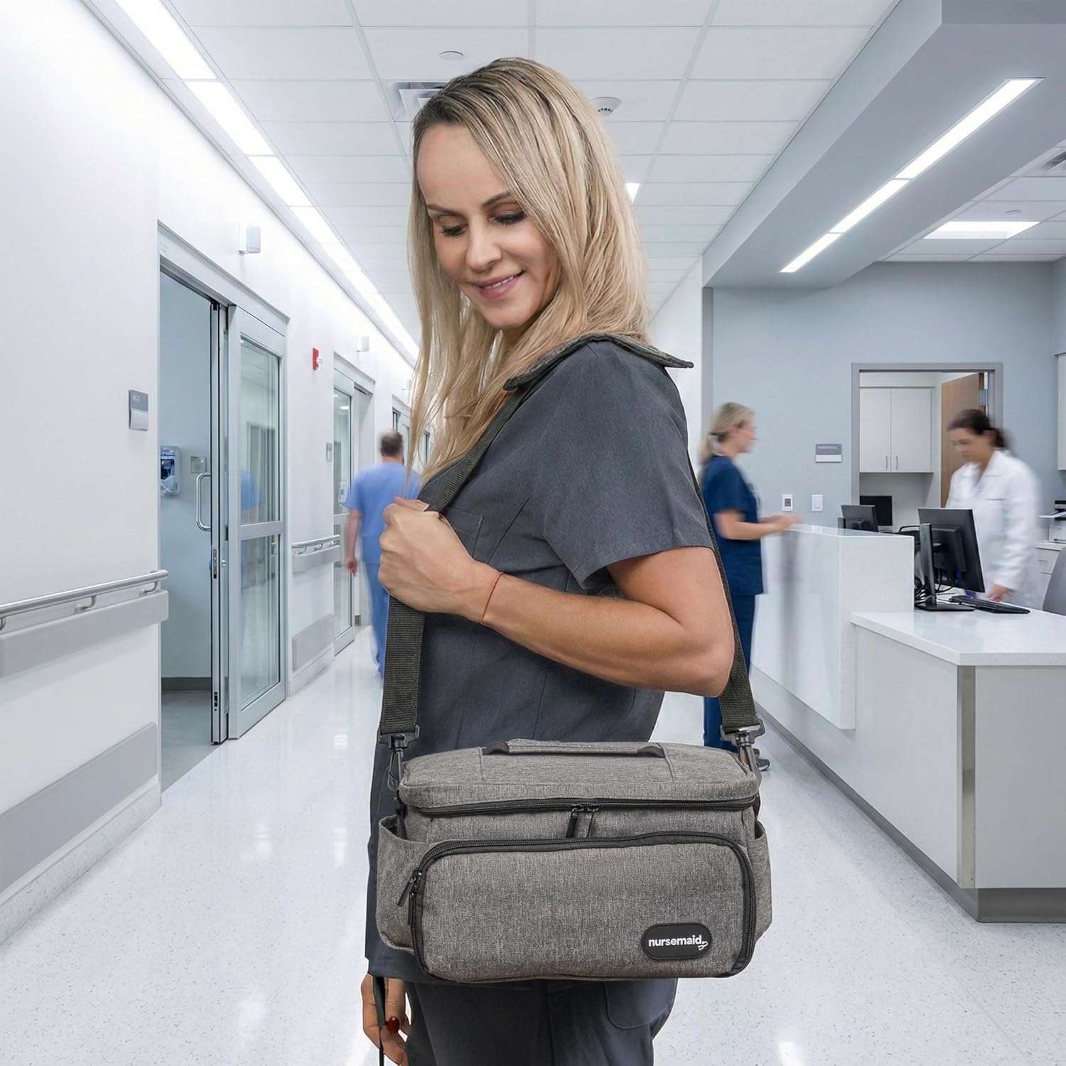 Medicine Bag with 7-Day Pill Organizer & Medical ID Card | Insulin Cooler Travel Case & Med Bag with Temp Control & Zipper Pouch for Injectables | Cold Storage Medicine Organizer